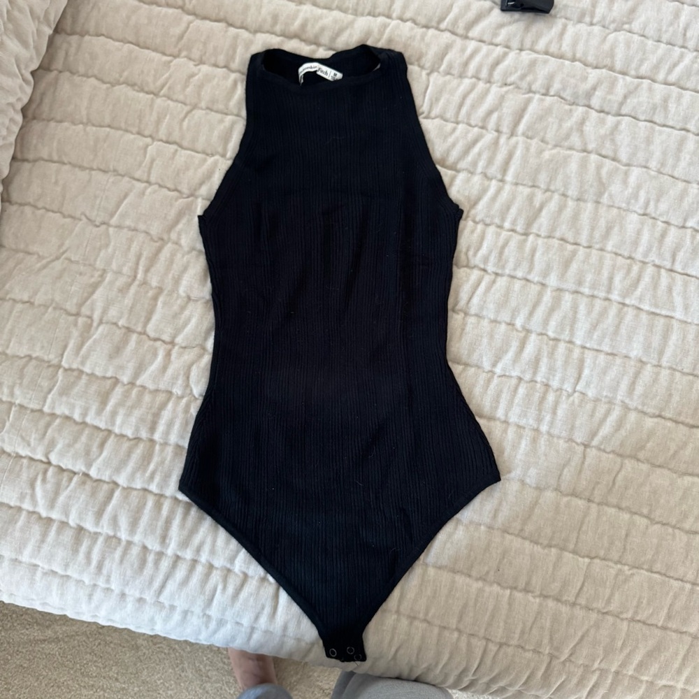 Abercrombie & Fitch Black Bodysuit